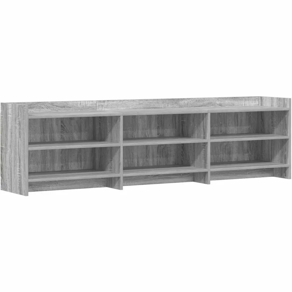 vidaXL TV-kast 168 x 33 x 47 cm Grijs Sonoma Bewerkt hout, foto 3