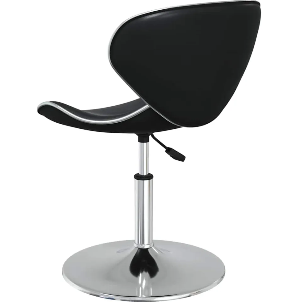 vidaXL Eetkamerstoelen 6 st kunstleer zwart, foto 3