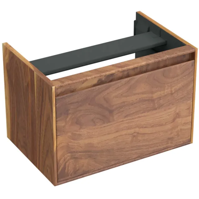 Forzalaqua Onderkast Forzalaqua Reno 59.5x39.5x40 Cm 1 La Softclose Noten Pure Walnut Bruin