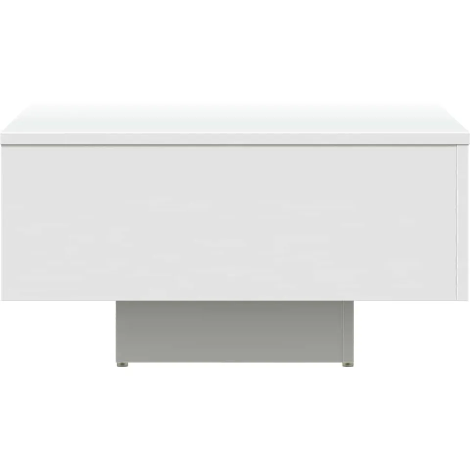 vidaXL Salontafel 60x60x31,5 cm bewerkt hout wit