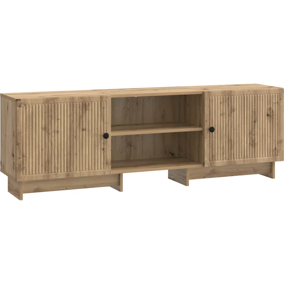 vidaXL TV-kast 150 x 31 x 50 cm Artisanaal eiken Geconstrueerd hout Bruin