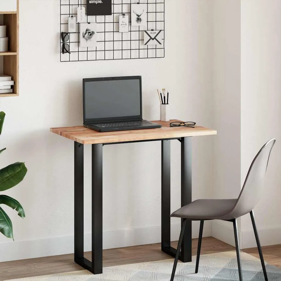 vidaXL Tafelblad rechthoekig 80x50x2 cm massief acaciahout bruin, foto 2