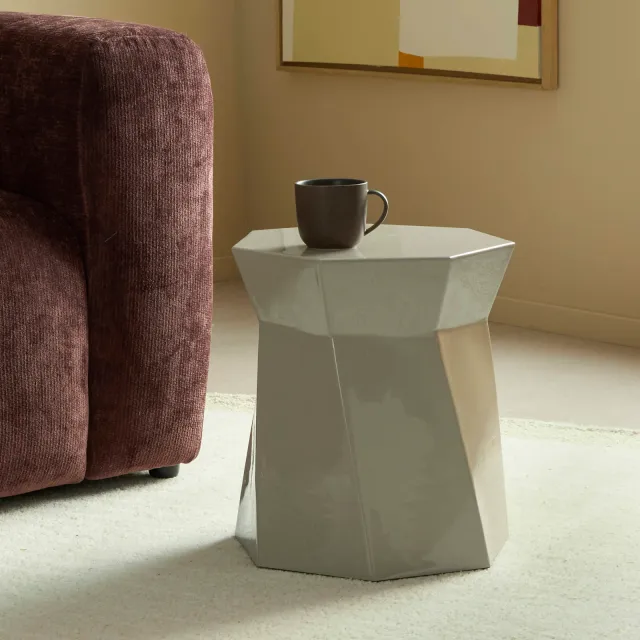 NOUS Living Ivy bijzettafel taupe, foto 2