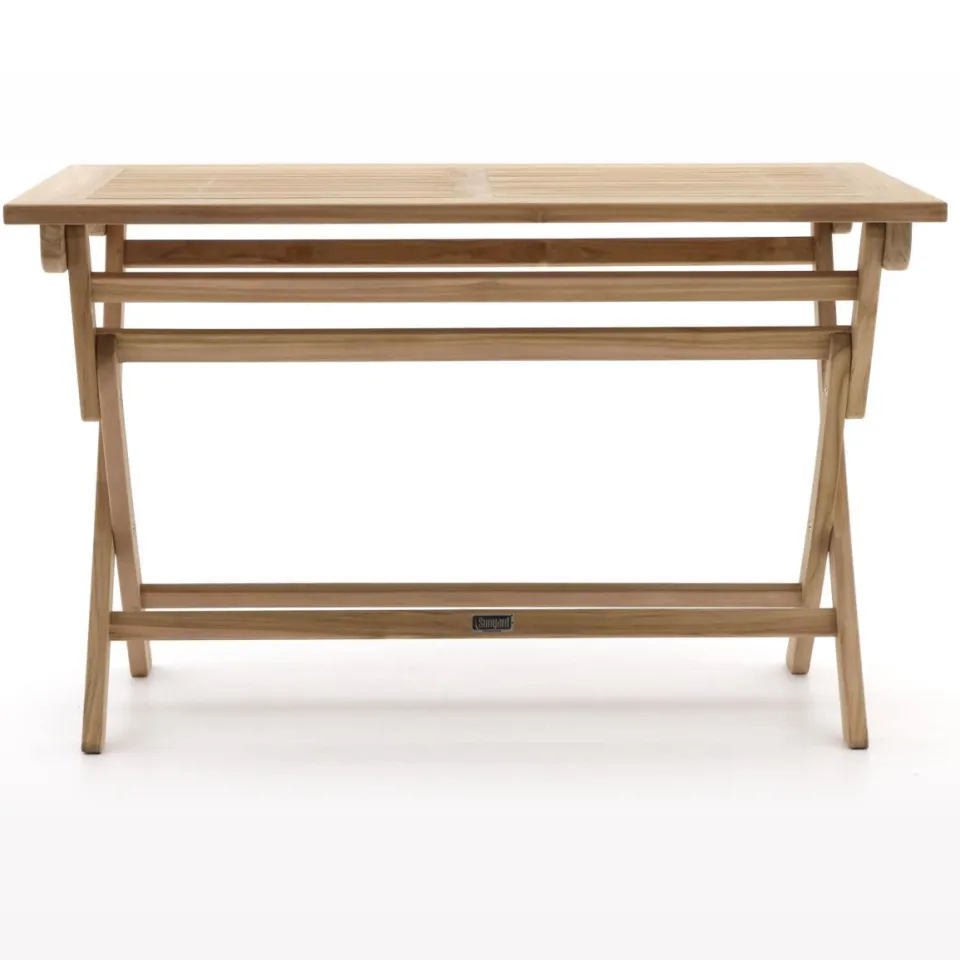 Bellagio tuinmeubelen Sunyard Preston klaptafel 120x70x75cm bruin, foto 4