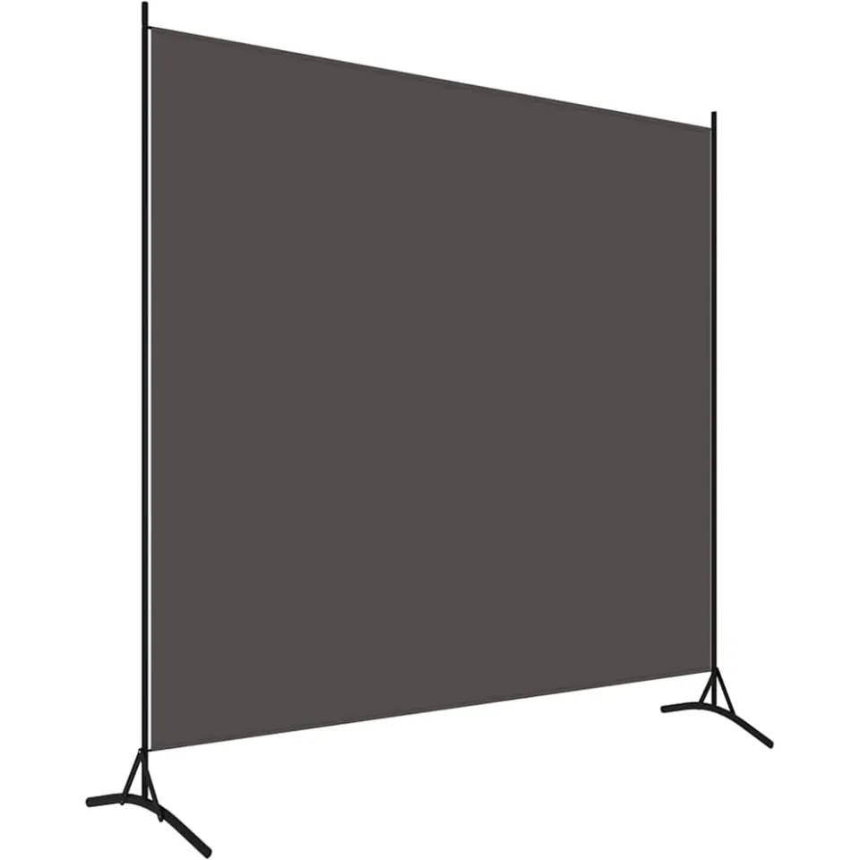 vidaXL Kamerscherm met 1 paneel 175x180 cm antraciet, foto 3