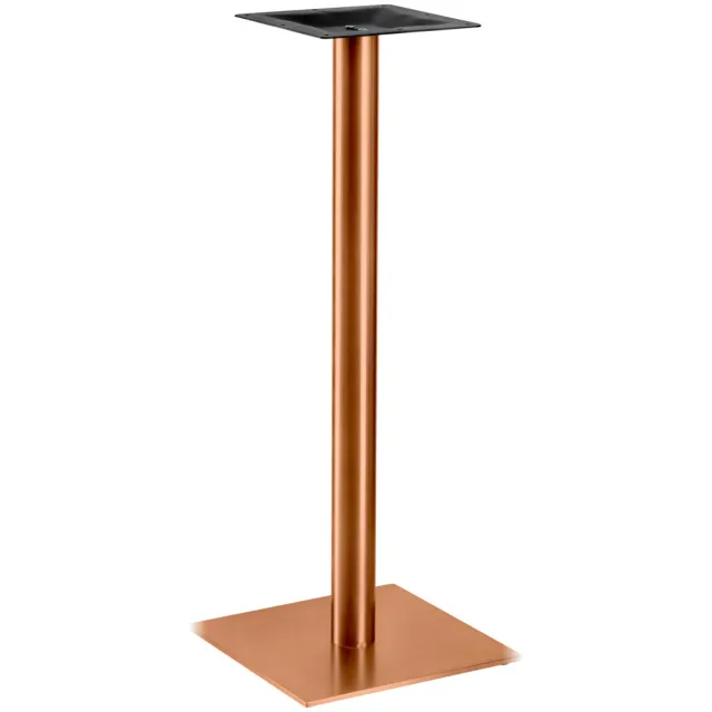 Vega Statafelzuil voor binnen Orio eckig; 42x42x108 cm (BxLxH); koper; vierkant