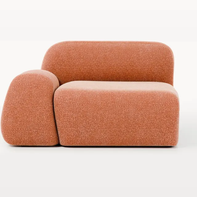 Westwing Collection Hoekmodule Wolke terracotta