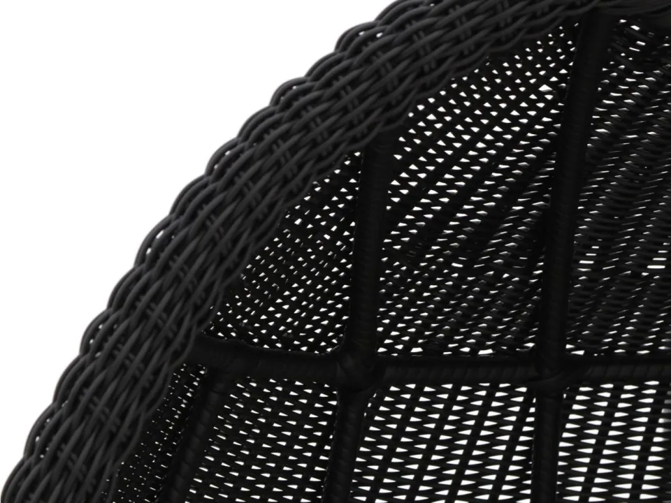 Manifesto Furniture Manifesto Lucana hangstoel (alleen basket) zwart, foto 3