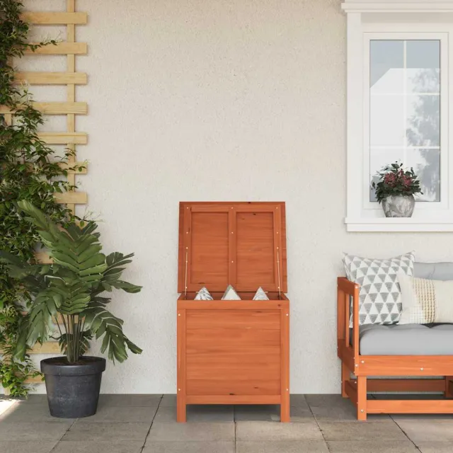 vidaXL Tuinbox 50x49x56,5 cm massief vurenhout bruin, foto 2