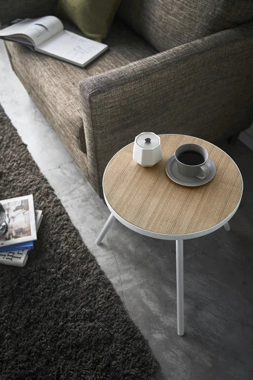 Yamazaki Round side table - Tower - White, foto 4