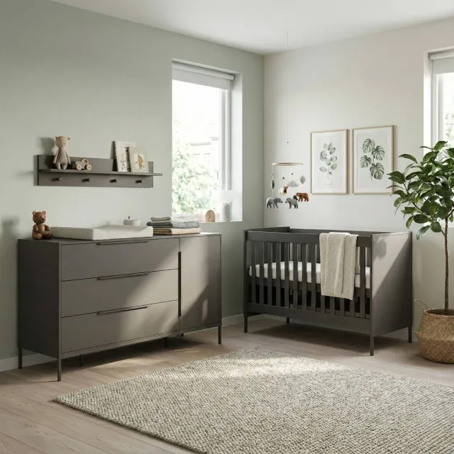 Born Lucky Meegroei Babykamer Lissabon Chocolate XL 2-Delig