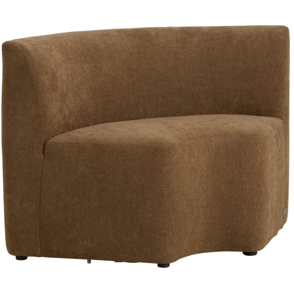 NOUS Living Rhea hoek eetkamerbank bruin