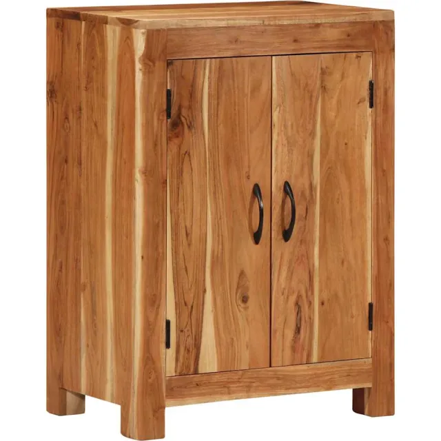 vidaXL Dressoir 55x35x75 cm massief acaciahout Bruin