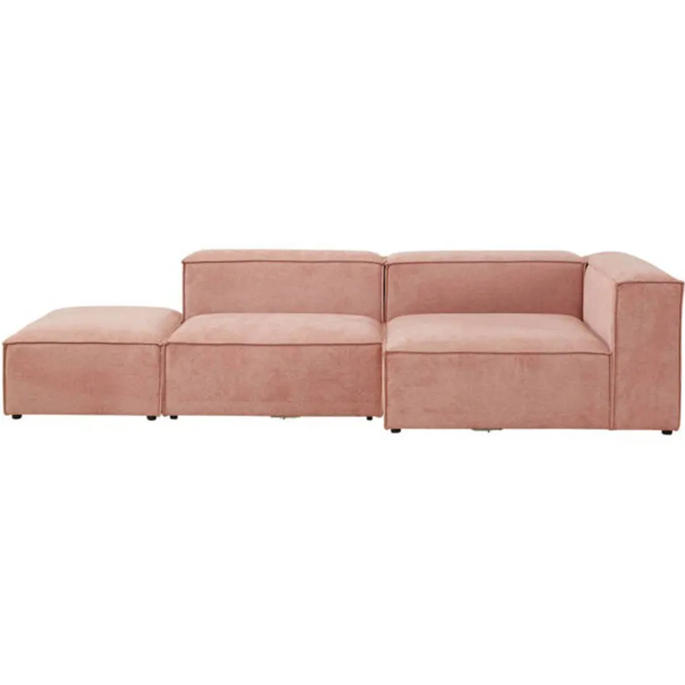 NOUS Living hoekbank rechts Igor - roze