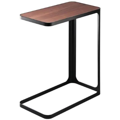 Yamazaki bijzettafel Frame black Zwart