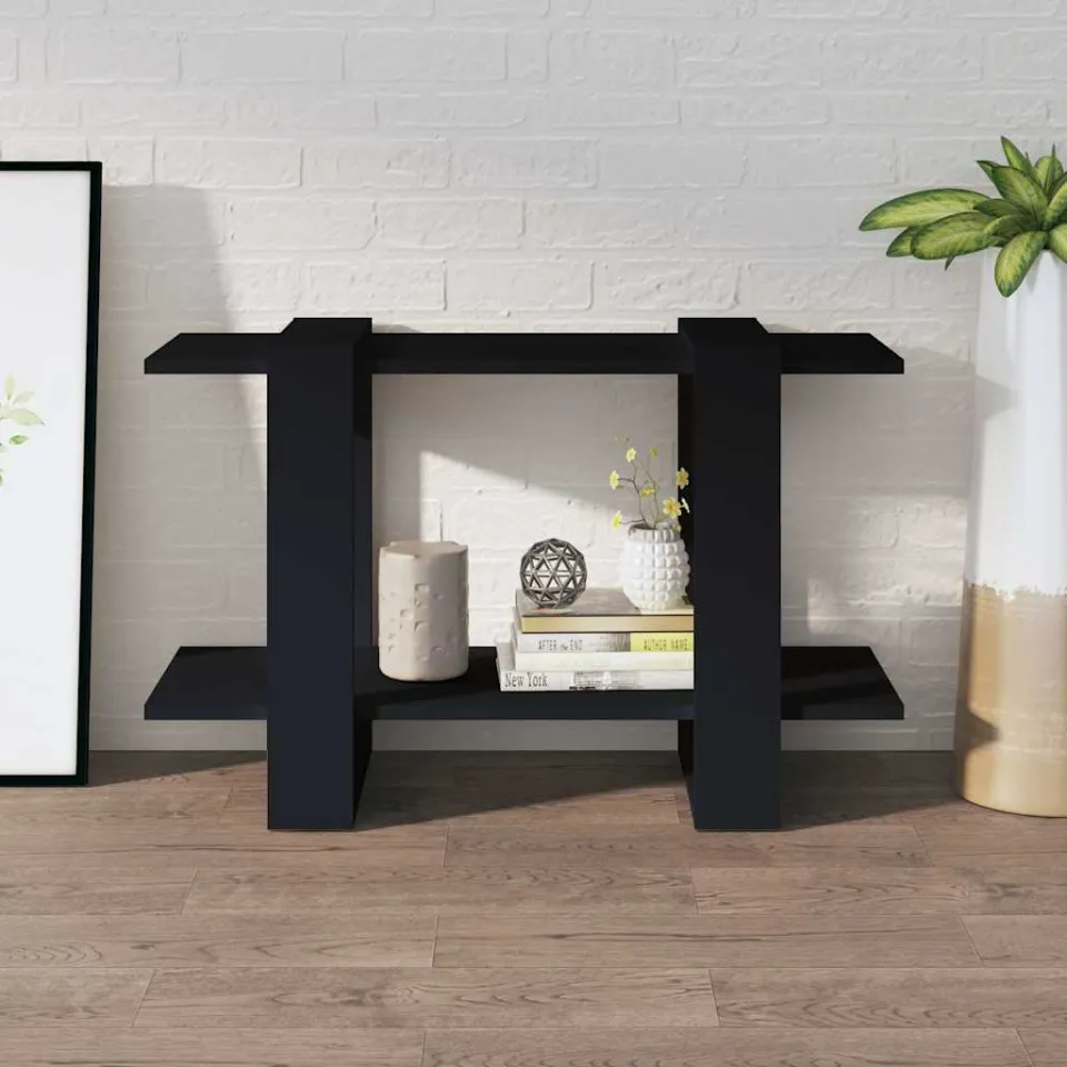 vidaXL Boekenkast/kamerscherm 80x30x51 cm zwart, foto 3