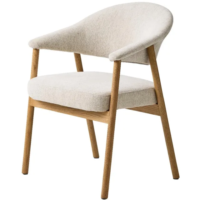 Nordic Home Tisha eetkamerstoel naturel - beige