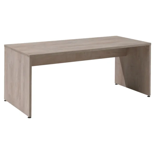 Bureau Erasmus Eiken 140cm Bruin