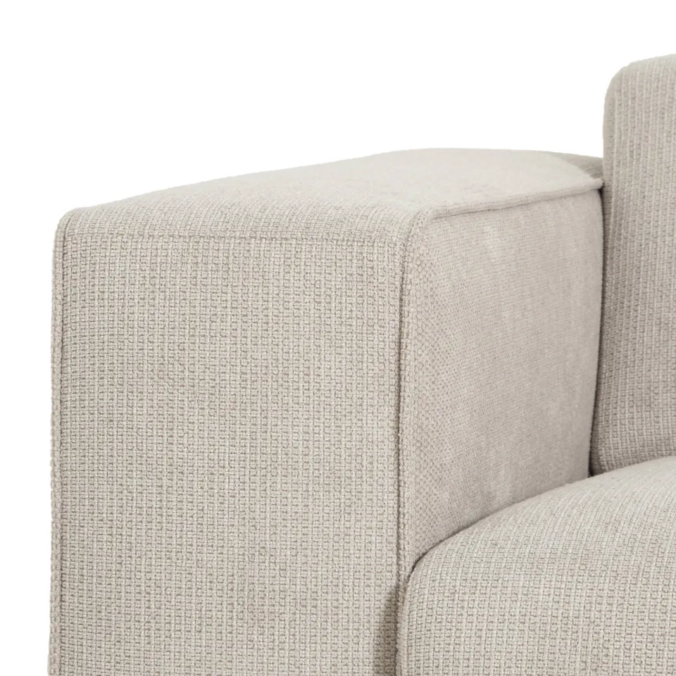 NOUS Living hoekbank Aaris hoek rechts - beige, foto 6