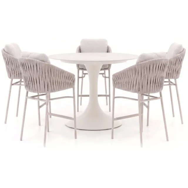 Suns Nappa/Nova ø130cm low barset 6-delig taupe, foto 2