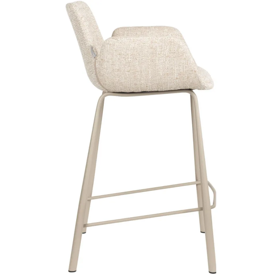 Zuiver Brit barkruk beige, foto 5