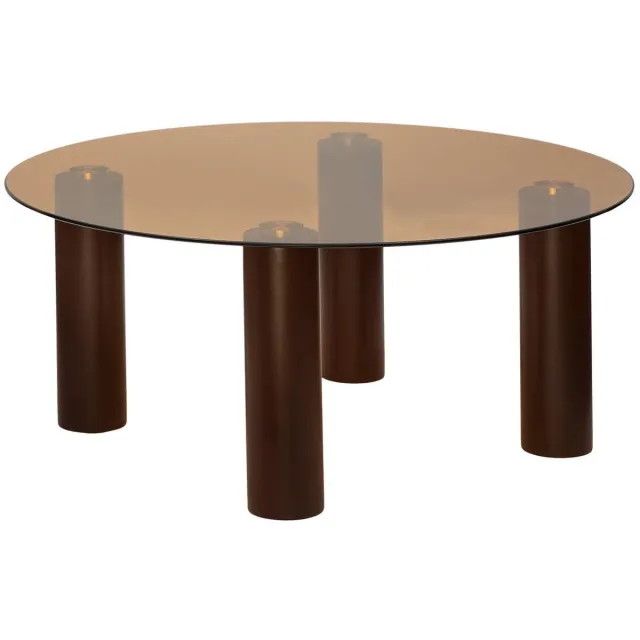 Atmosphera Créateur d'intérieur® Ronde salontafel Ambra, diameter 80 cm, amberkleurig Ambre
