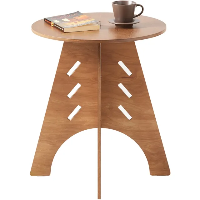 SoBuy HFBT01-BR Bijzettafel - 46,5 x 46,5 x 55 cm - Bruin