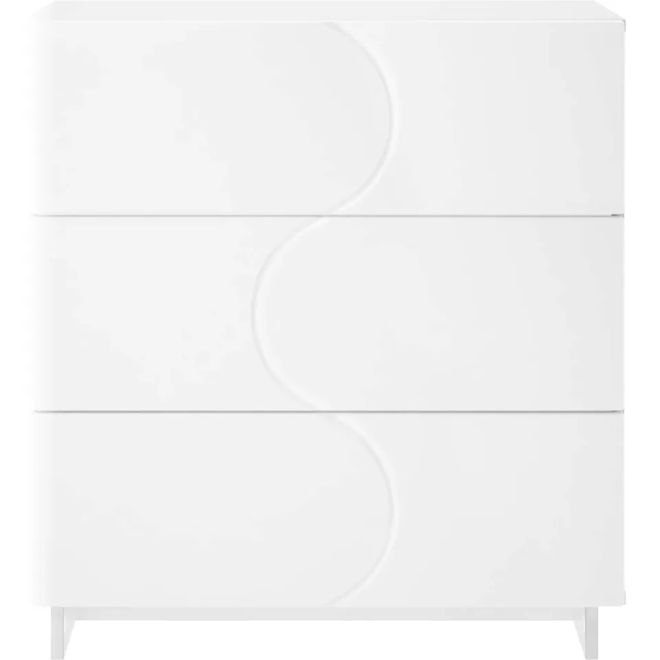 vidaXL Dressoir Wit 70 x 38 x 75 cm Bewerkt hout, foto 4