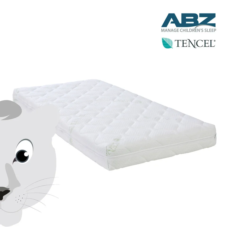 ABZ White Panter Tencel HR30 babymatras wit, foto 3
