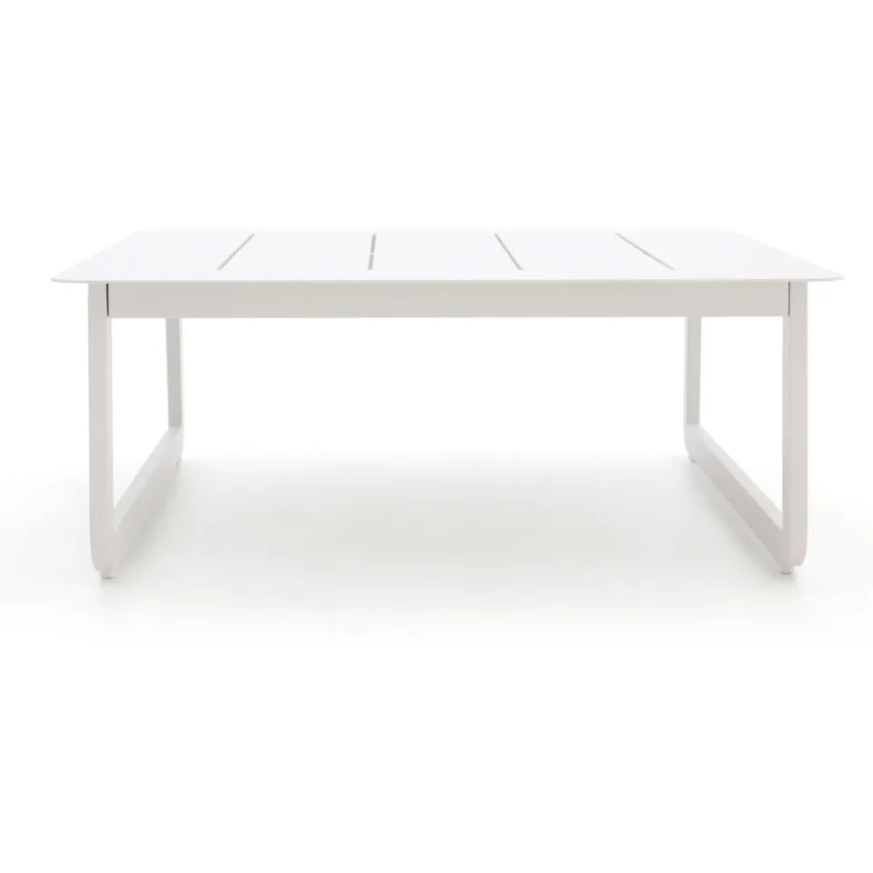 Bellagio tuinmeubelen Bellagio Bertinoro lounge tuintafel 85x85x32cm Wit