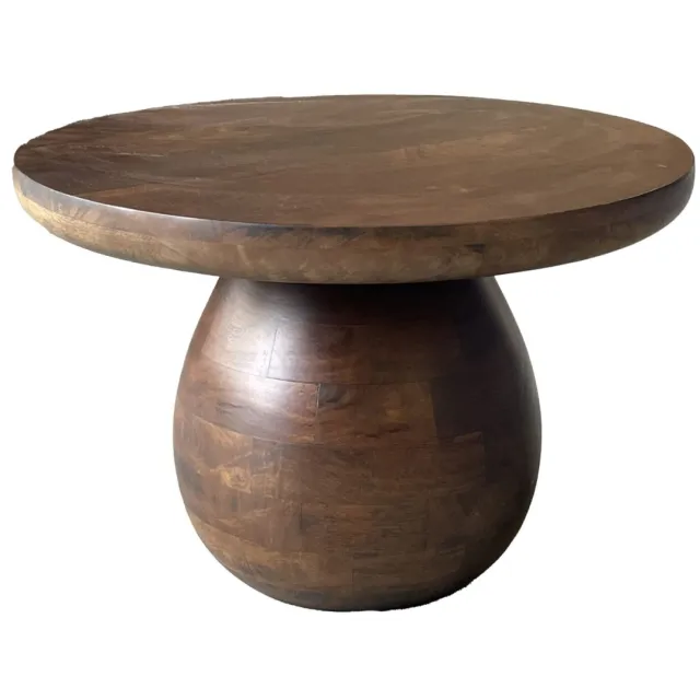 Mangohouten ronde salontafel Brix 50 cm