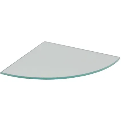Duraline Csr Wandplank Glas Helder 6mm 25x25cm Transparant