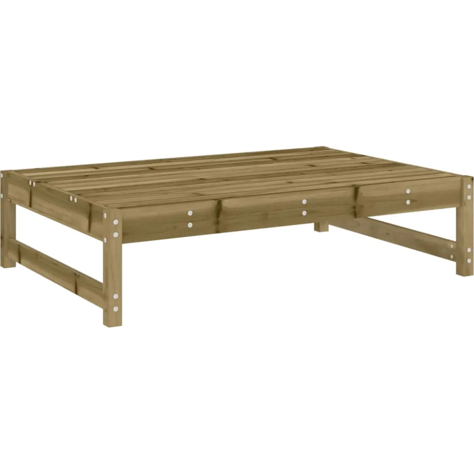 vidaXL 4-delige Loungeset geïmpregneerd grenenhout bruin, foto 4