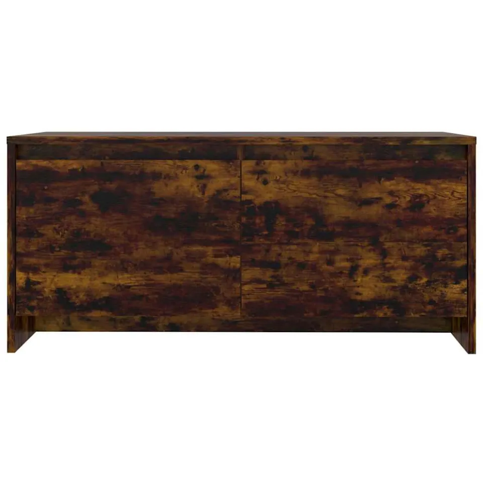 vidaXL Salontafel 90x50x41,5 cm bewerkt hout gerookt eikenkleurig, foto 4