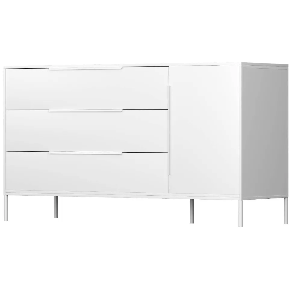 Born Lucky Meegroei Babykamer Santiago Wit XL 3-Delig, foto 4