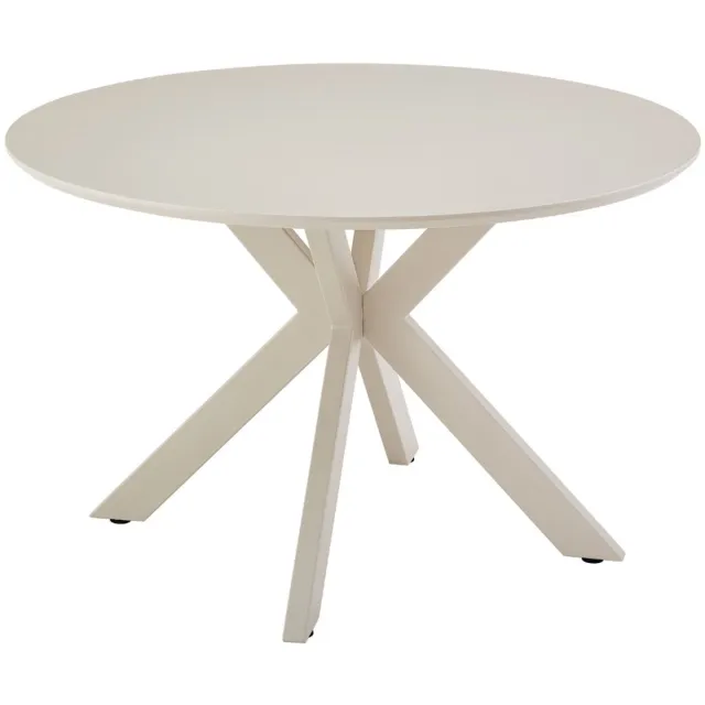DÉJA Living Eettafel Gimo - Rond Beige - 120x120x76cm