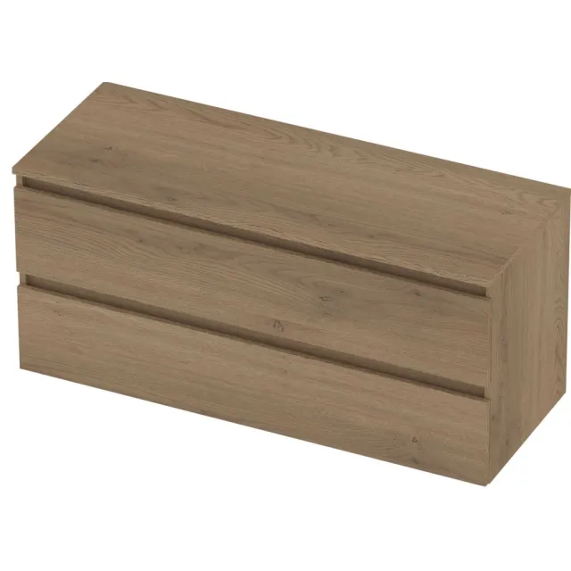 Basic-Line Deck 46 Badmeubelset Greeploos 120x46x58 cm D46POE120 Pure Oak Eiken
