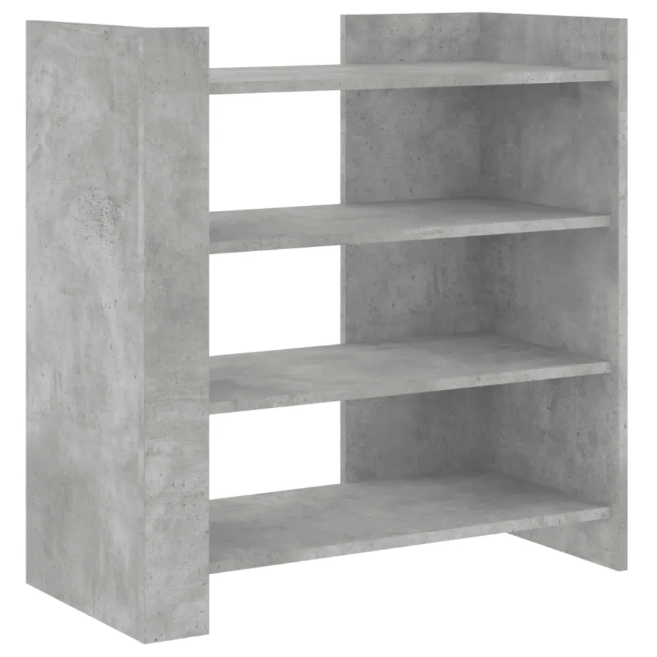 vidaXL Dressoir 73,5x35x75 cm bewerkt hout betongrijs grijs, foto 3