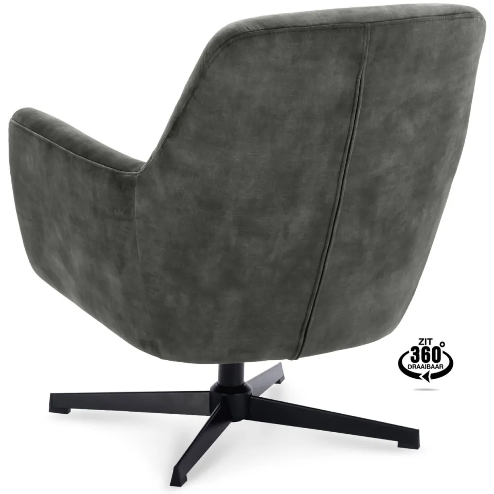 Wehkamp Home fauteuil huntergroen, foto 3