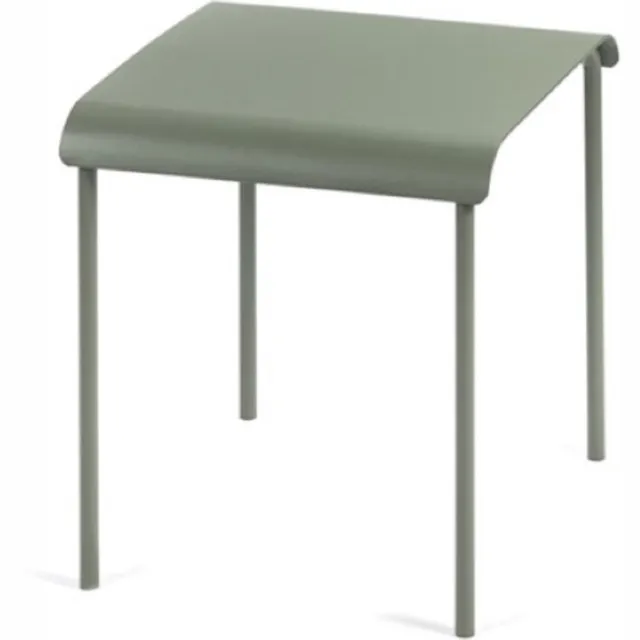 Serax Vincent Van Duysen August stool 45x45cm H45cm eucalyptus green Groen