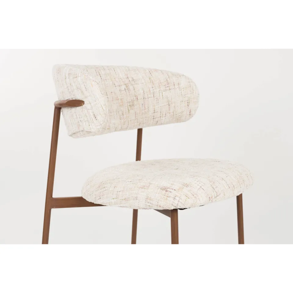 Housecraft Living Claes eetkamerstoel set van 2 off-white, foto 4