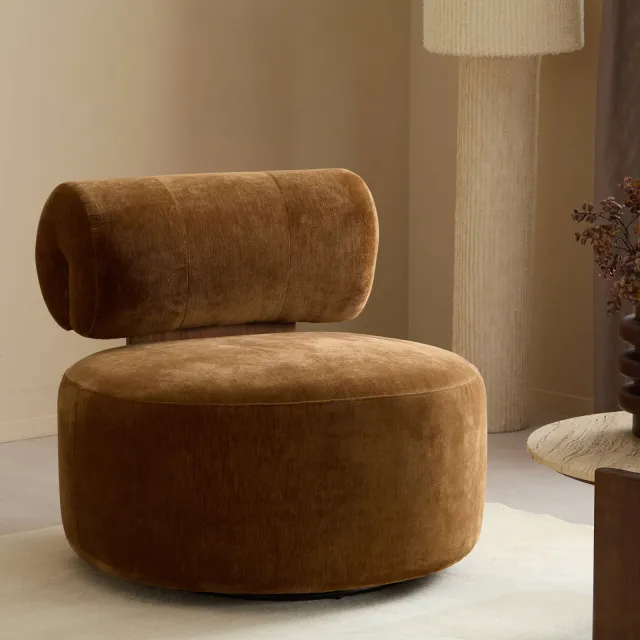 Studio LIVIT fauteuil Bowie Bruin