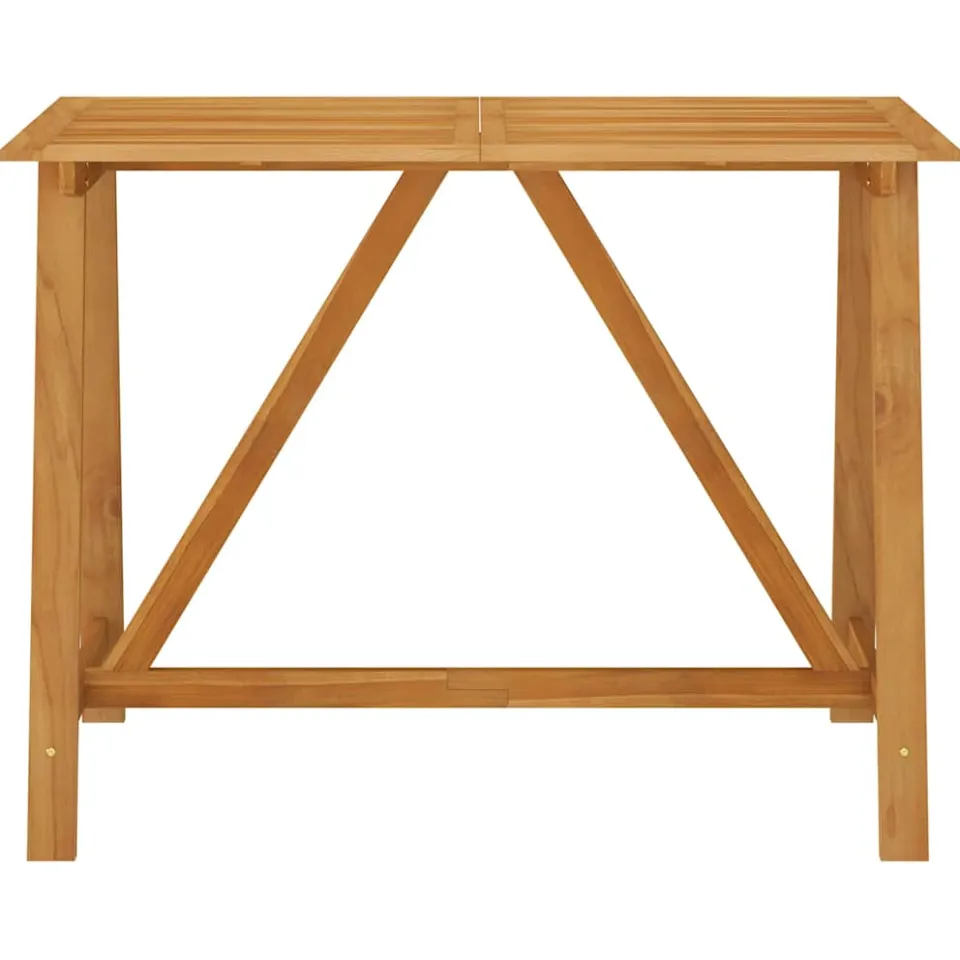 vidaXL Tuinbartafel 140x70x104 cm massief acaciahout bruin, foto 2