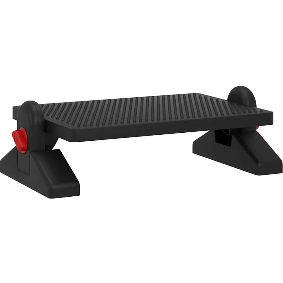 vidaXL Voetensteun 50x30,5x17 cm zwart