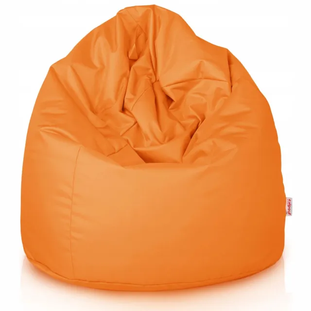 Italpouf Oranje Sako Poef XL Waterdicht Outdoor Tuin Zitzak met Vulling