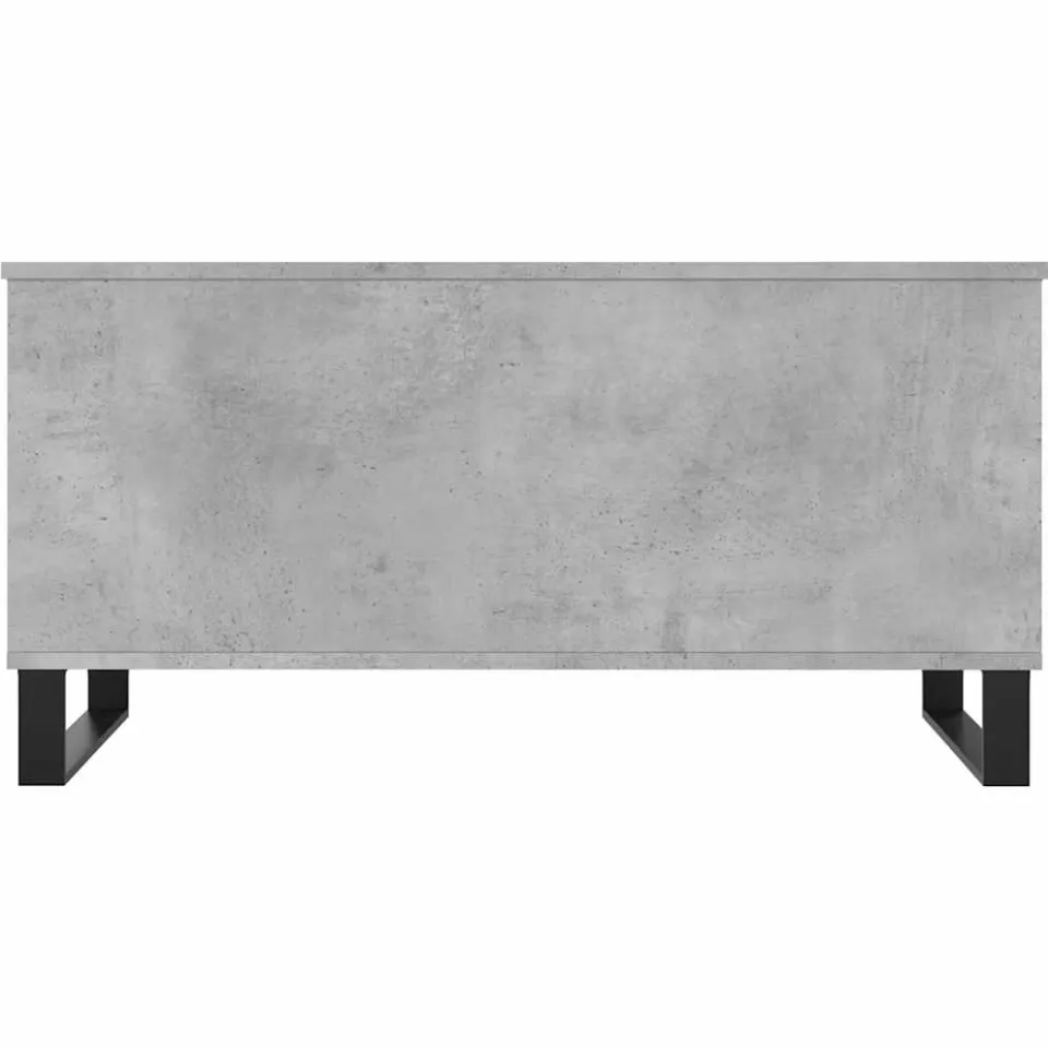 vidaXL Salontafel 90x44,5x45 cm bewerkt hout betongrijs grijs, foto 4