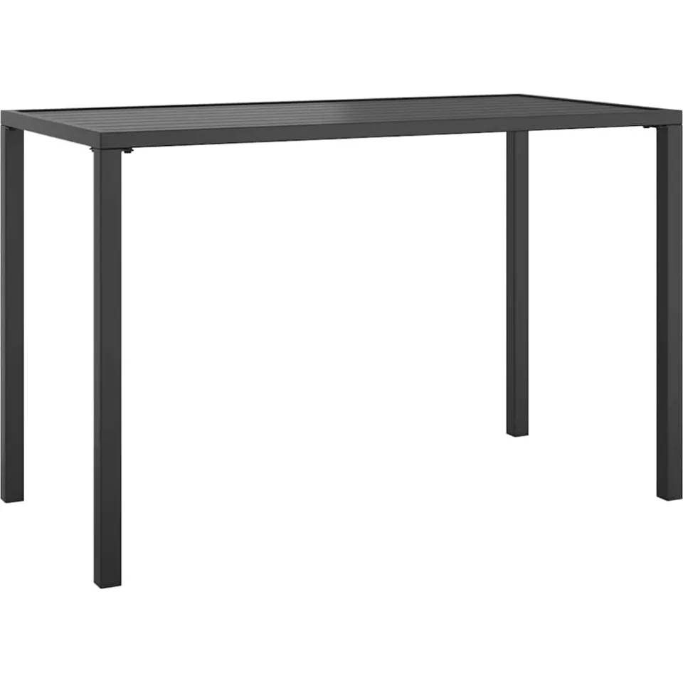 vidaXL Tuintafel 110x54x70 cm staal antracietkleurig, foto 3