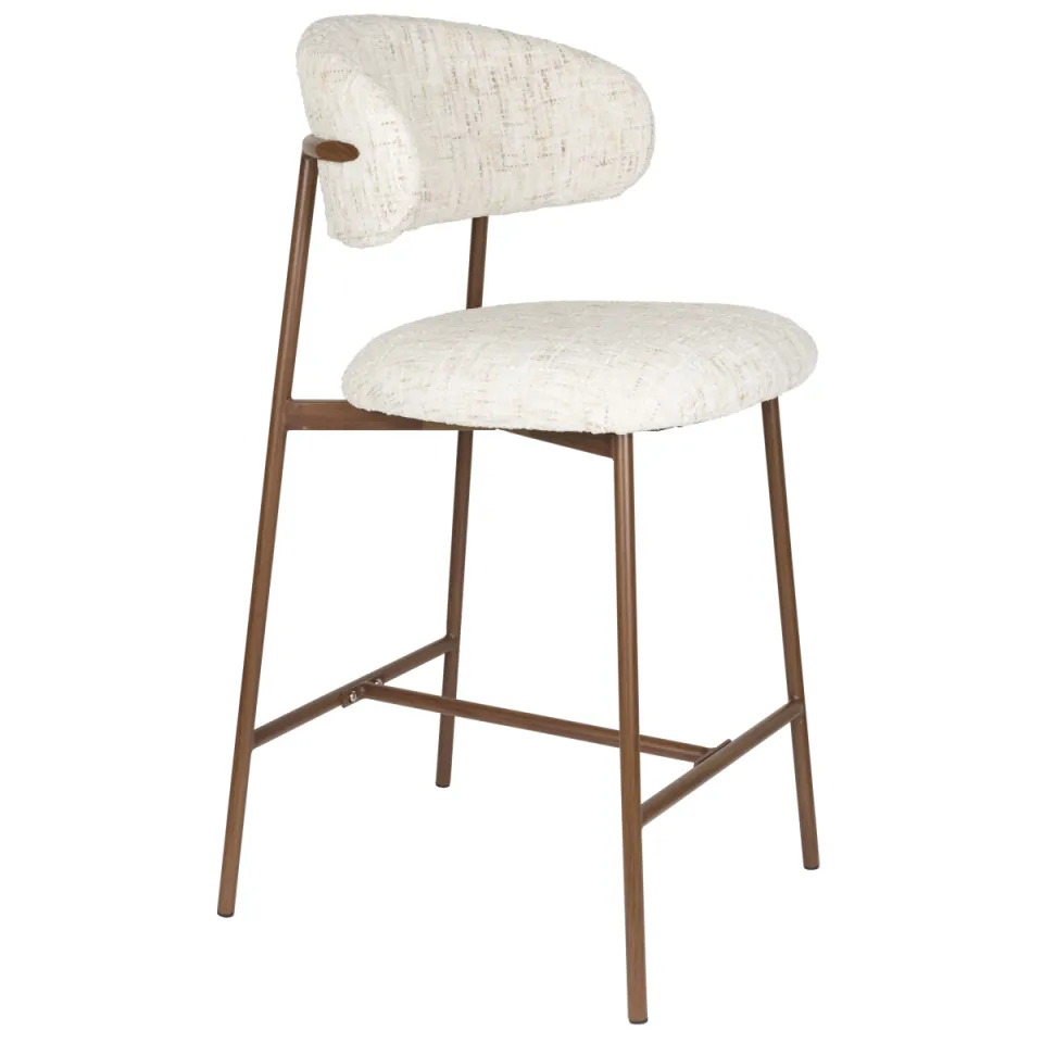 Housecraft Living Claes barkruk offwhite, foto 4