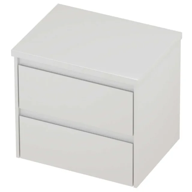 Proline Deck Badmeubelset Symmetrisch 60x46x55 cm Hoogglans Wit