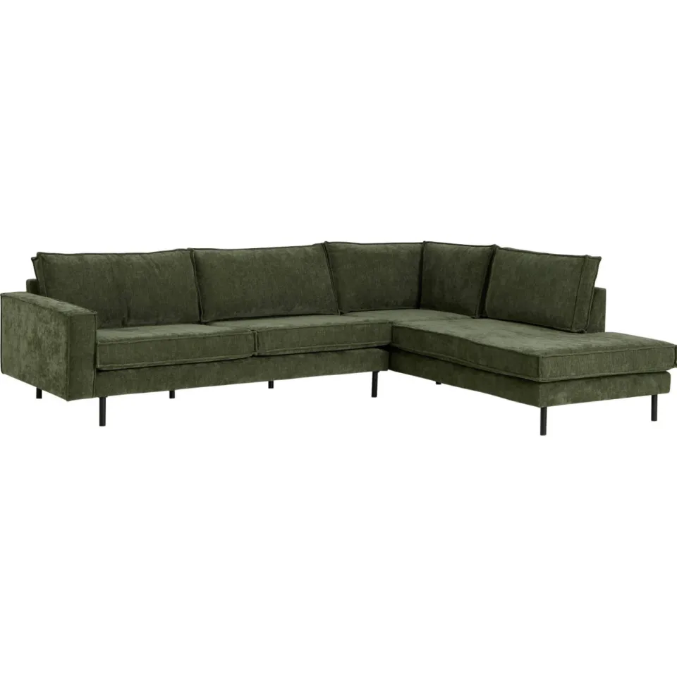 NOUS Living hoekbank rechts Lexington rebel groen, foto 6